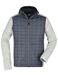 James&amp;Nicholson JN772 Men´s Knitted Hybrid Jacket