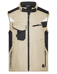 James&amp;Nicholson JN845 Workwear Softshell Vest -STRONG-