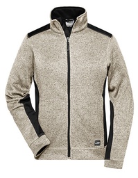 James&amp;Nicholson JN861 Ladies´ Knitted Workwear Fleece Jacket -STRONG-