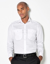 Kustom Kit KK134 Men´s Tailored Fit Pilot Shirt Long Sleeve