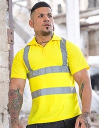 Korntex KXPOLO Hi-Vis Basic Polo Shirt Liverpool