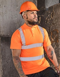 Korntex KXPCPOLO High-End Polycotton Hi-Vis Polo Shirt Cambridge