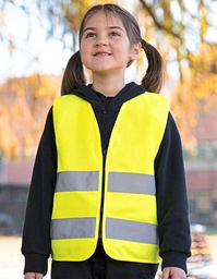 Korntex KWRX Kids´ Hi-Vis Safety Vest With Front Zipper Aalborg