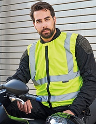 Korntex KXMOTOG Hi-Vis Biker Safety Vest Schleiz