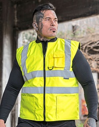 Korntex KXTABW Hi-Vis Reversible Safety Bodywarmer Ural 2-in-1