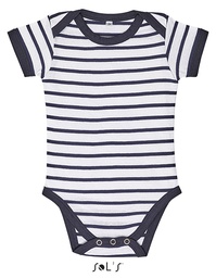 SOL´S 01401 Baby Striped Bodysuit Miles