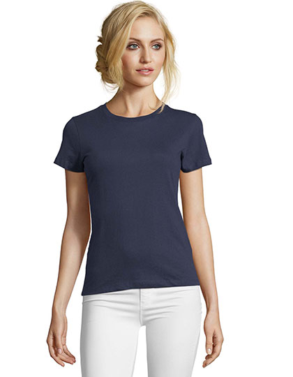 SOL´S 02080 Women´s Round Neck Fitted T-Shirt Imperial