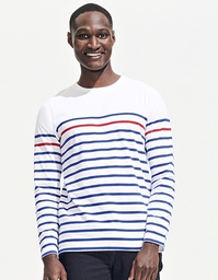 SOL´S 03099 Men´s Long Sleeve Striped T-Shirt Matelot