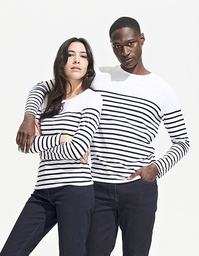 SOL´S 03100 Women´s Long Sleeve Striped T-Shirt Matelot