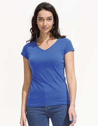 SOL´S 11388 Women´s V-Neck-T-Shirt Moon