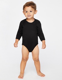 Rabbit Skins 4411EU Infant Fine Jersey Long Sleeve Bodysuit