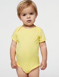 Rabbit Skins 4424EU Infant Fine Jersey Short Sleeve Bodysuit