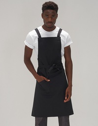 [1000284789] Le Chef DE109C Statement Crossover Bib Apron