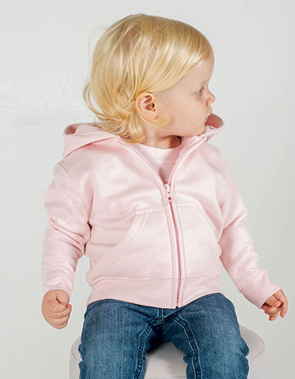 Larkwood LW005 Zip Through Hooded Sweatshirt