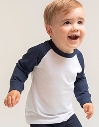 Larkwood LW025 Long Sleeved Baseball T-Shirt
