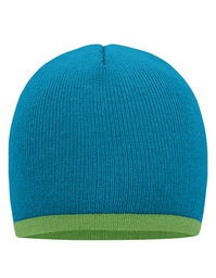 Myrtle beach MB7584 Beanie With Contrasting Border