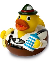 [1000248008] Mbw M132065 Schnabels® Quietsche-Ente Oktoberfest-Ente