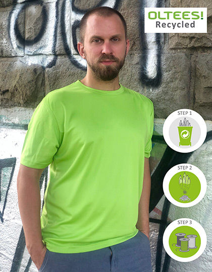 Oltees OT010R Unisex Funktions-Shirt Basic Recycelt