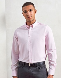 Premier Workwear PR238 Men´s Cotton Rich Oxford Stripes Shirt