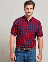 Premier Workwear PR250 Men´s Mulligan Check Cotton Long Sleeve Shirt
