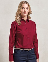 Premier Workwear PR300 Women´s Poplin Long Sleeve Blouse