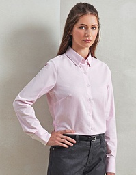 Premier Workwear PR338 Women´s Cotton Rich Oxford Stripes Shirt