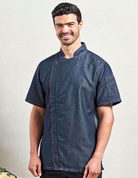 Premier Workwear PR906 Chef´s Zip-Close Short Sleeve Jacket