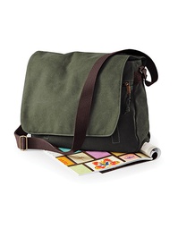 Quadra QD610 Vintage Canvas Despatch Bag