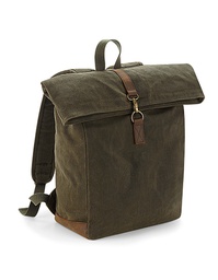 Quadra QD655 Heritage Waxed Canvas Backpack