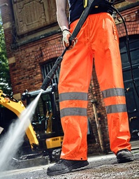 Regatta High Visibility TRW498 Pro Hi-Vis Packaway Trousers