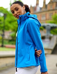 Regatta Professional TRA702 Women´s Venturer 3-Layer Printable Hooded Softshell Jacket