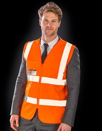 Result Safe-Guard R202X Zip I.D. Safety Tabard
