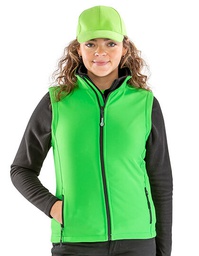 Result Genuine Recycled R232F Women´s Printable Softshell Bodywarmer with Recycled Fleece Inner