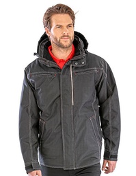 Result WORK-GUARD R326X Denim Texture Rugged Jacket
