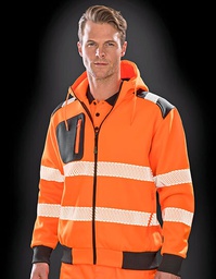 Result Genuine Recycled R503X Recycled Zipped Safety Hoody