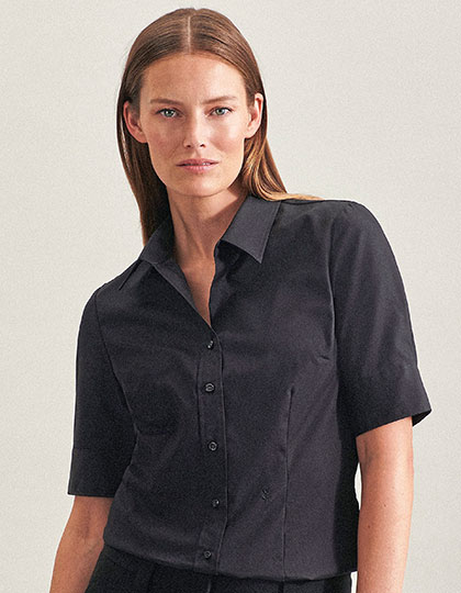 Seidensticker 080614 Women´s Blouse Slim Fit Short Sleeve