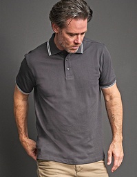 Tee Jays 1407 Men´s Luxury Stripe Stretch Polo