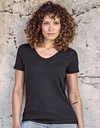 Tee Jays 5005 Women´s Luxury V-Neck Tee