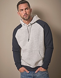 Tee Jays 5432 Two-Tone Hooded Sweatshirt