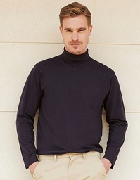 Henbury H020 Roll-Neck Long-Sleeve Top