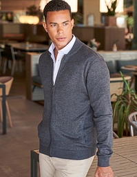 Henbury H718 Unisex Zip Through Cardigan