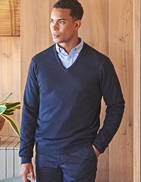 Henbury H720 Men´s Lightweight V-Neck Jumper