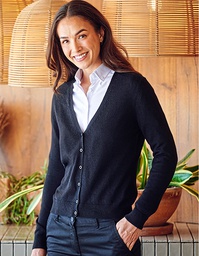 Henbury H726 Ladies´ Lightweight V-Neck Short Cardigan