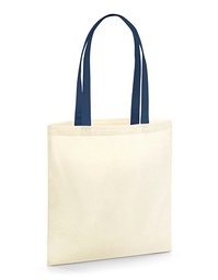 Westford Mill W801C EarthAware® Organic Bag for Life - Contrast Handles