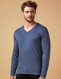 X.O by Promodoro 1460 Men´s V-Neck T-Shirt Long Sleeve