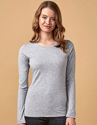 X.O by Promodoro 1565 Women´s Roundneck T-Shirt Long Sleeve