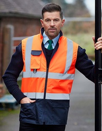 YOKO HV005 Hi-Vis Two-Tone Bodywarmer