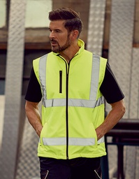 YOKO HV006 Hi-Vis Softshell Gilet