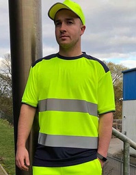 YOKO HVJ400 Hi-Vis Two-Tone T-Shirt