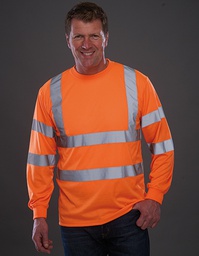 YOKO HVJ420 Hi-Vis Long Sleeve T-Shirt